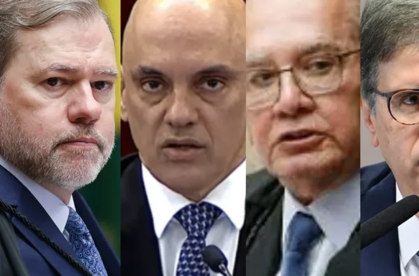 CPI do Crime: relator pede indiciamento de Moraes, Toffoli, Gilmar e Gonet