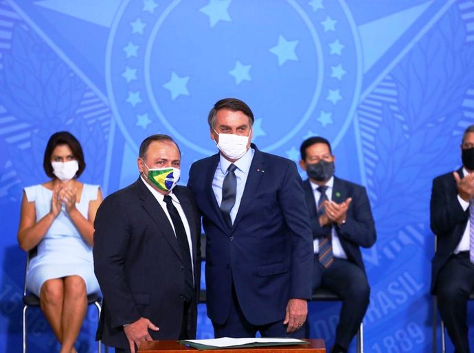 Efetivado no cargo, Pazuello diz que pandemia alcançou estabilidade