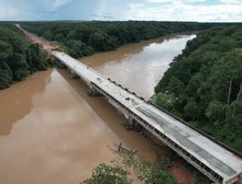 Governo de MT constrói 3 pontes sobre o Rio Teles Pires e abrirá novas rotas de trânsito
