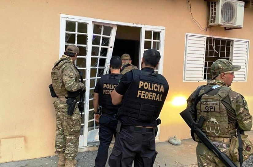 Policial Federal leva tiro no peito durante operação contra o PCC em MT