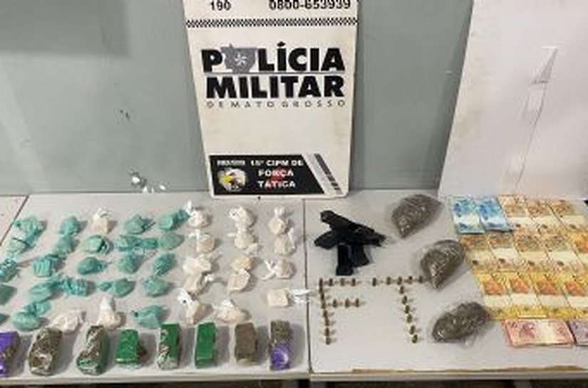 Traficante é preso com mais de 50 porções de maconha no bairro Construmat em VG