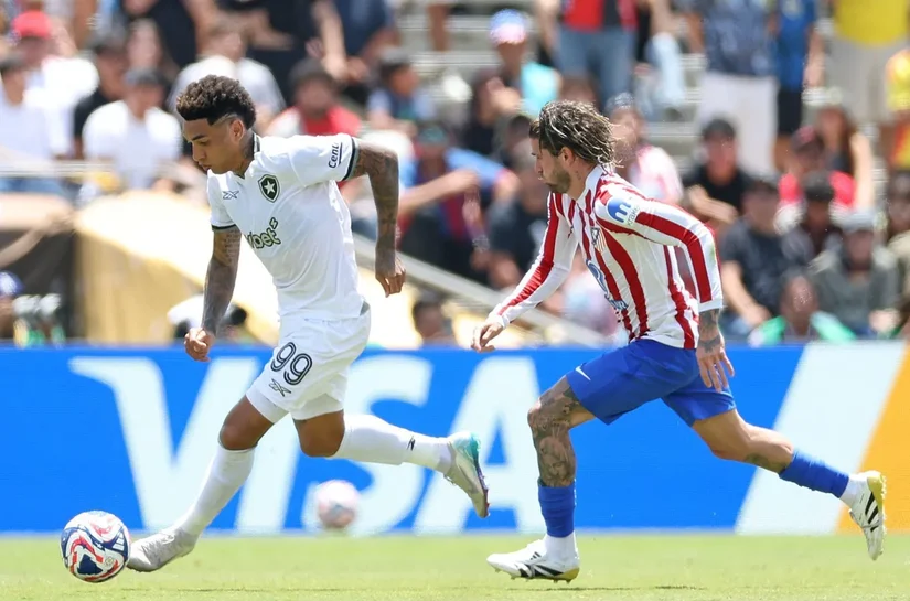 Botafogo perde para o Atlético de Madrid, mas avança no 'grupo da morte'
