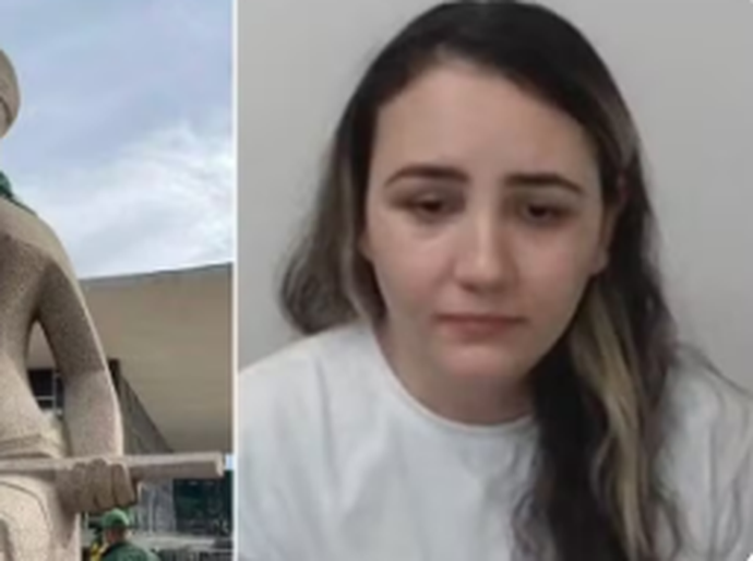 Por maioria, STF condena Débora Rodrigues, que pichou estátua no 8/1, a 14 anos de prisão