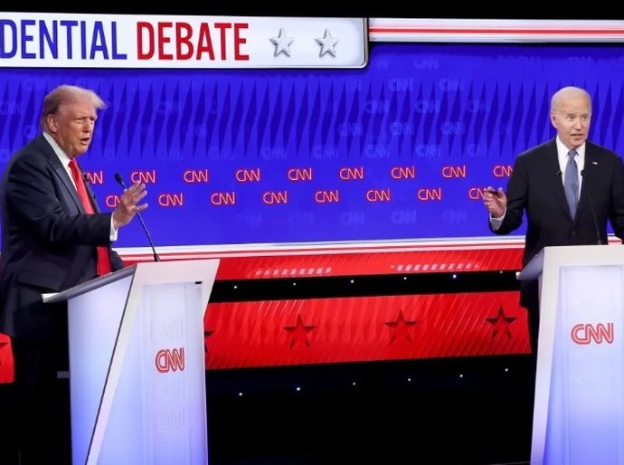 Biden e Trump: veja checagem de fatos em debate presidencial da CNN