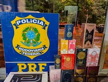 PRF apreende medicamentos de uso controlado e mercadorias irregulares na BR-070 em Cáceres,MT