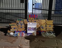 Ação integrada apreende 335 quilos de entorpecentes e prende quatro suspeitos por tráfico