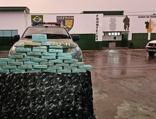 Gefron apreende 40 quilos de pasta-base e gera prejuízo de R$ 720 mil às facções criminosas
