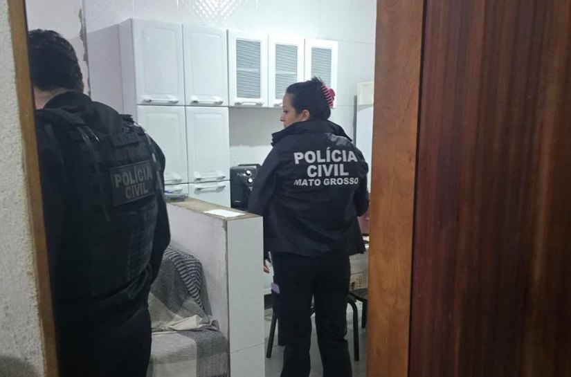 Polícia Civil cumpre mandados em SP contra investigado por divulgar fotos íntimas de vítima de MT