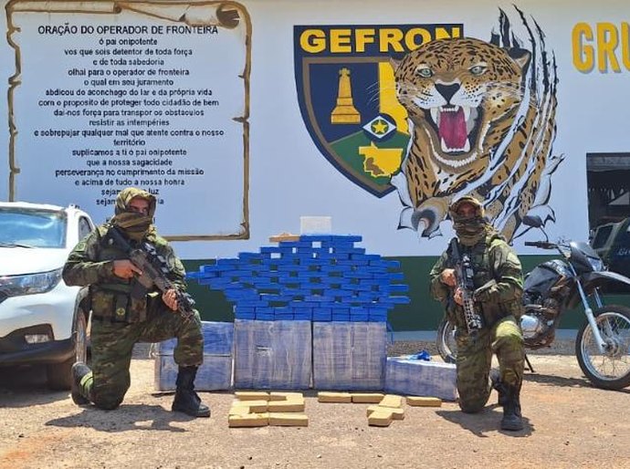 Forças de segurança apreendem mais de 200 kg de cocaína e geram prejuízo de R$ 5 milhões às facções criminosas