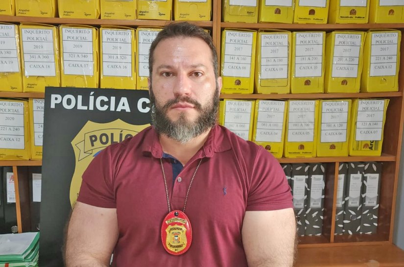 Veja Fotos e Vídeo: PF investiga divulgação de vídeos íntimos envolvendo delegado, Eric Fantin, e candidato nas eleições de 2024 em Brasnorte, MT