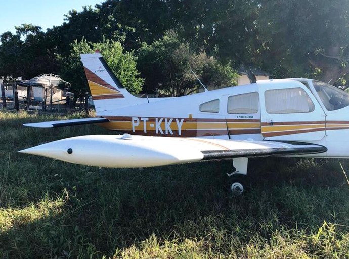 Operação conjunta da PF e PC apreendem aeronave e mais de 470 quilos de cocaína