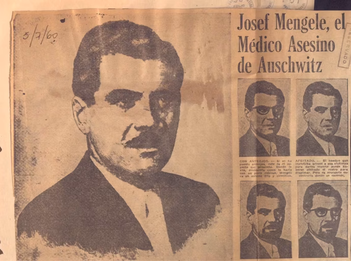 Os vestígios dos nazistas Mengele e Eichmann na Argentina