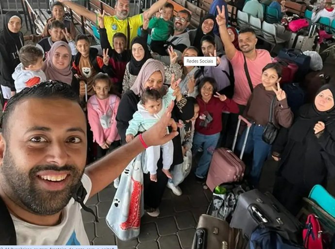 Após ameaças, repatriado de Gaza pede escolta ao Ministério da Justiça