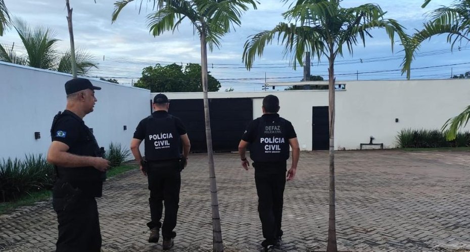 Veja Fotos: Operação mira patrimônio milionário de facção ligada a “Dandão” em MT