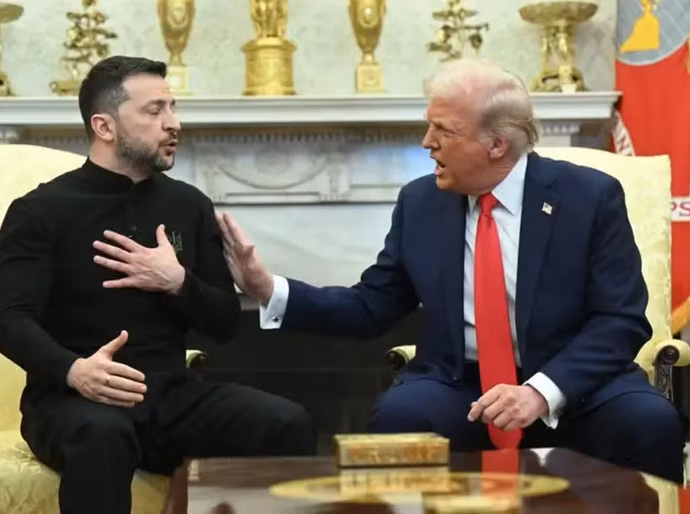Trump recebe Zelensky e 7 líderes europeus na Casa Branca para discutir guerra na Ucrânia