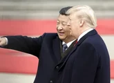 A cidade futurista em '8D' que mostra como a China se transformou desde a última visita de Trump