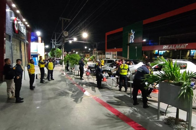 Lei Seca resulta na prisão de 14 condutores na madrugada em Cuiabá