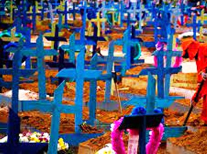 Brasil passa de 570 mil mortes por Covid-19