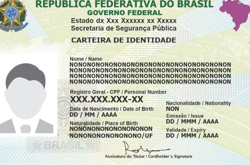 Nova carteira de identidade será emitida sem informação sobre sexo