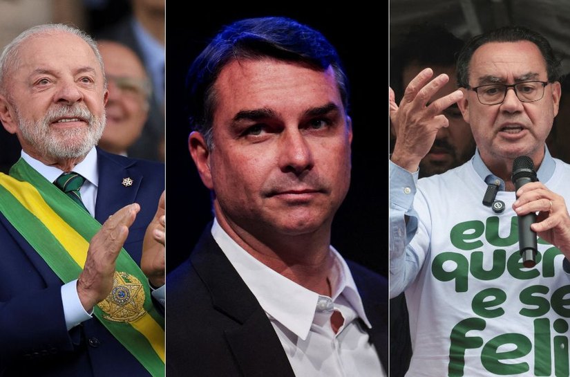Nexus/BTG: Flávio e Cury ficam numericamente à frente de Lula no 2º turno