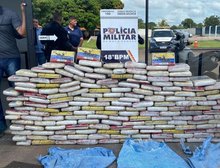 Polícia Militar apreende 229 quilos de maconha e supermaconha em Pontes e Lacerda,MT