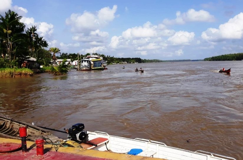Mar avança no Rio Amazonas e ribeirinhos de arquipélago ficam sem água potável: 'não presta nem para beber'