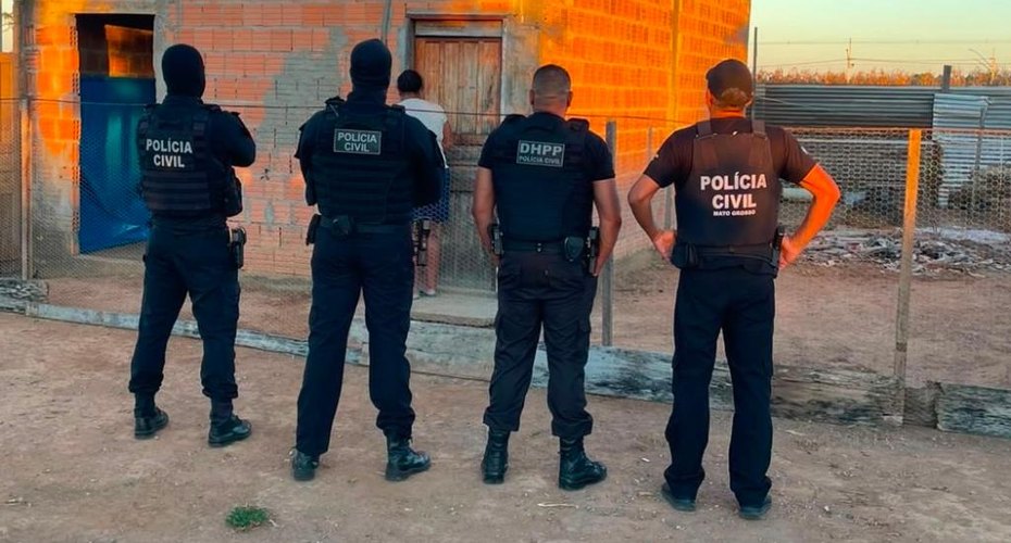 Polícia Civil MT cumpre mandados contra investigados por furtar uma fazenda em Confresa,MT
