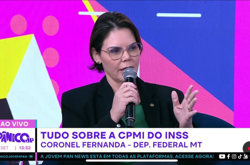 Deputada Coronel Fernanda destaca CPMI do INSS e eleições de 2026 em entrevista ao Programa Pânico