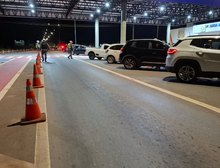 Operação Lei Seca termina com quatro condutores presos e 18 veículos removidos na Estrada de Chapada