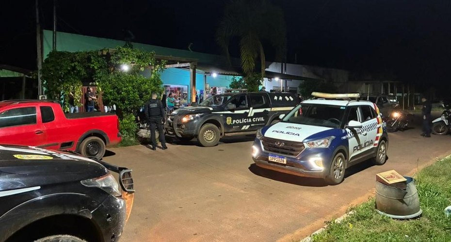 Polícias Civil e Militar realizam operações integradas em Santa Cruz do Xingu e Santo Antônio do Fontoura,MT
