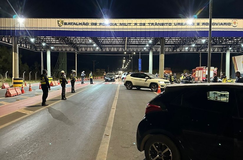 Lei Seca prende oito motoristas embriagados na Estrada da Chapada