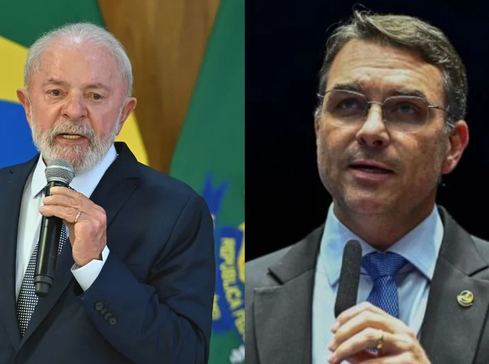 Em eventual 2º turno, Lula venceria Flávio por 15 pontos, aponta Datafolha