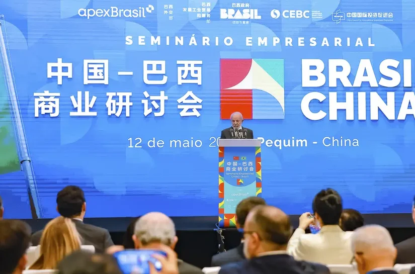 China ampliará em US$ 27 bilhões investimentos no Brasil, anuncia Lula