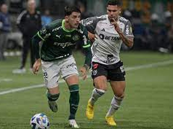Palmeiras controla, empata com Atlético-MG e vai às quartas da Libertadores