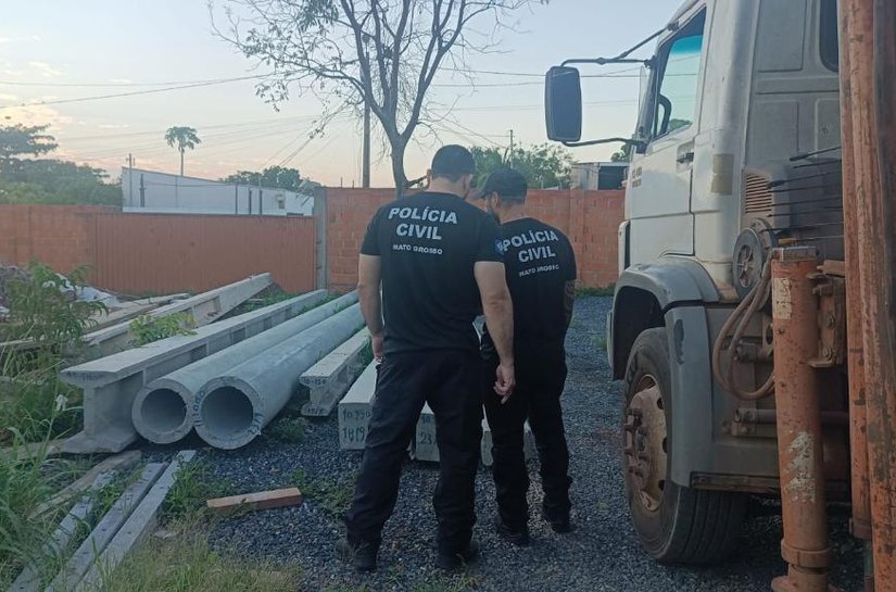 Polícia Civil cumpre mandados e mira esquema de furto e receptação de materiais em Várzea Grande