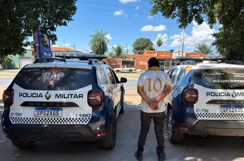 PM prende homem por estupro contra a própria irmã em Cuiabá