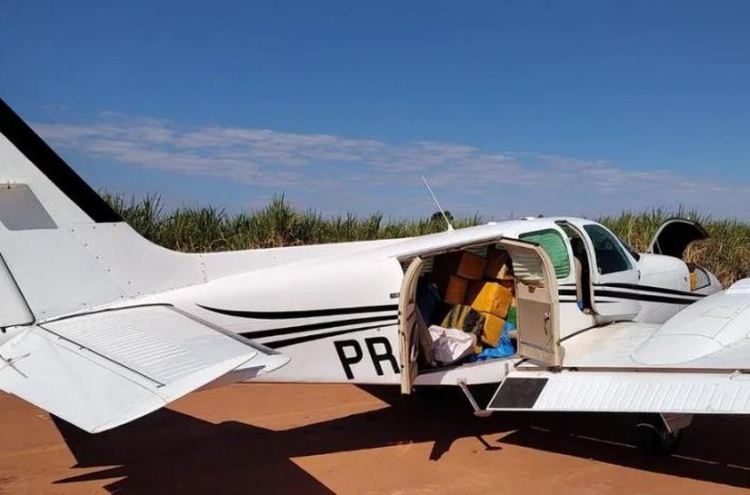 PF faz Operação Tucano em MT e prende piloto que transportou mais de 500 kg de cocaína em avião