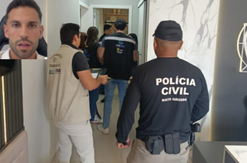 Operação expõe clínica odontológica em área nobre de Cuiabá e coloca dentista Pedro Júnior no centro de apuração sobre possível atuação fora dos limites legais da saúde