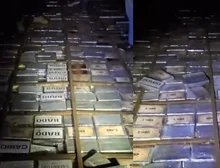 PF prende quatro pessoas e apreende 1,5 tonelada de cocaína