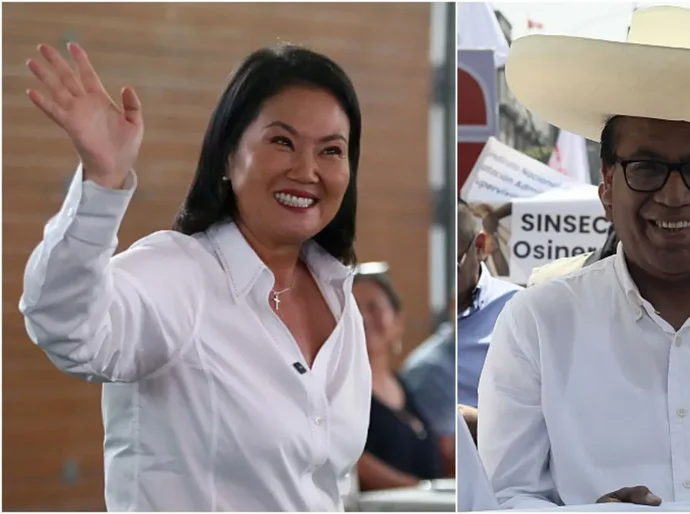 Eleições no Peru: boca de urna aponta Keiko Fujimori numericamente à frente, com 50,7% dos votos válidos; cenário é de empate técnico