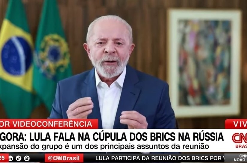 Nos Brics, Lula pede fim de conflitos e enfrentamento a questões do clima