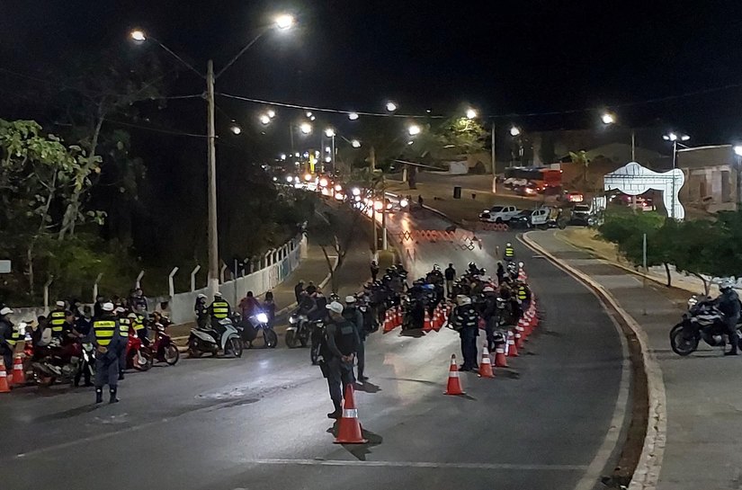 96 motociclistas são autuados e 55 motos removidas durante Operação Lei Seca