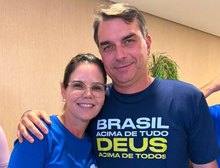 Ao lado de Flávio Bolsonaro, Coronel Fernanda participa da Marcha para Jesus e destaca união pela fé