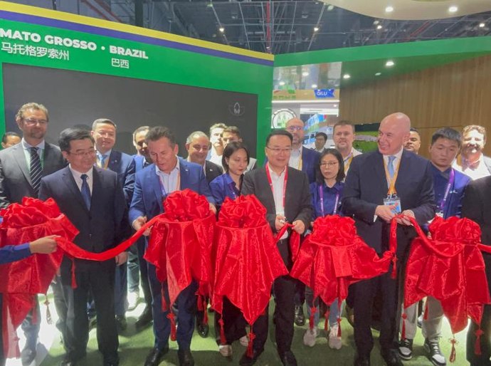 Estande de Mato Grosso é inaugurado na maior feira de importação da China
