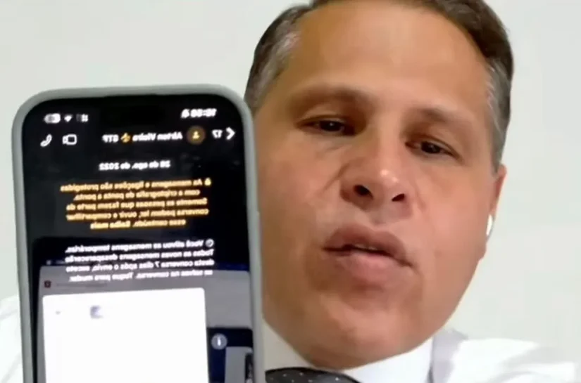 Tagliaferro apresenta a senadores documentos com acusações contra Moraes