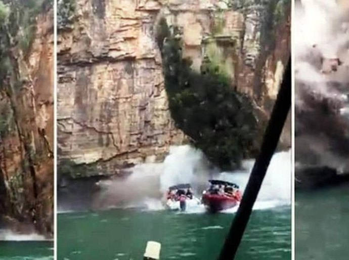 Polícia identifica nove dos 10 mortos em desabamento de rocha em Capitólio