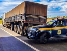 PRF retira de circulação dois veículos de carga adulterados na BR-070, em Barra do Garças, MT