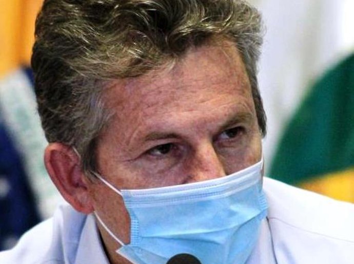 Governador de MT Mauro Mendes está internado em São Paulo com pneumonia