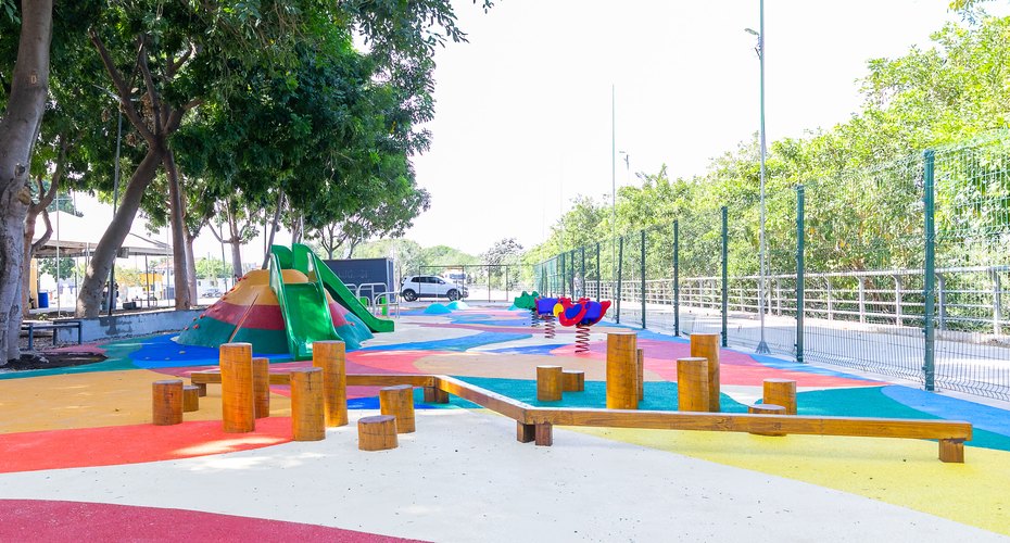 Prefeitura de Cuiabá entrega novo playground na Orla do Porto e amplia espaços de lazer para famílias cuiabanas
