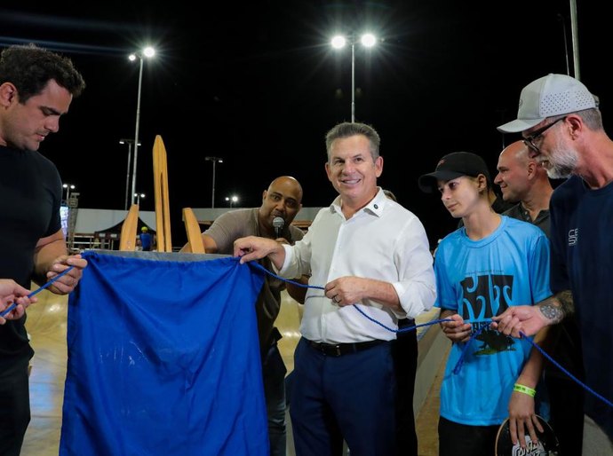 Governo de MT inaugura Skate Park considerado o maior da América Latina
